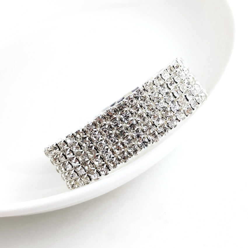 Korean Style Temperament Single Row Rhinestone Fashion Bracelets