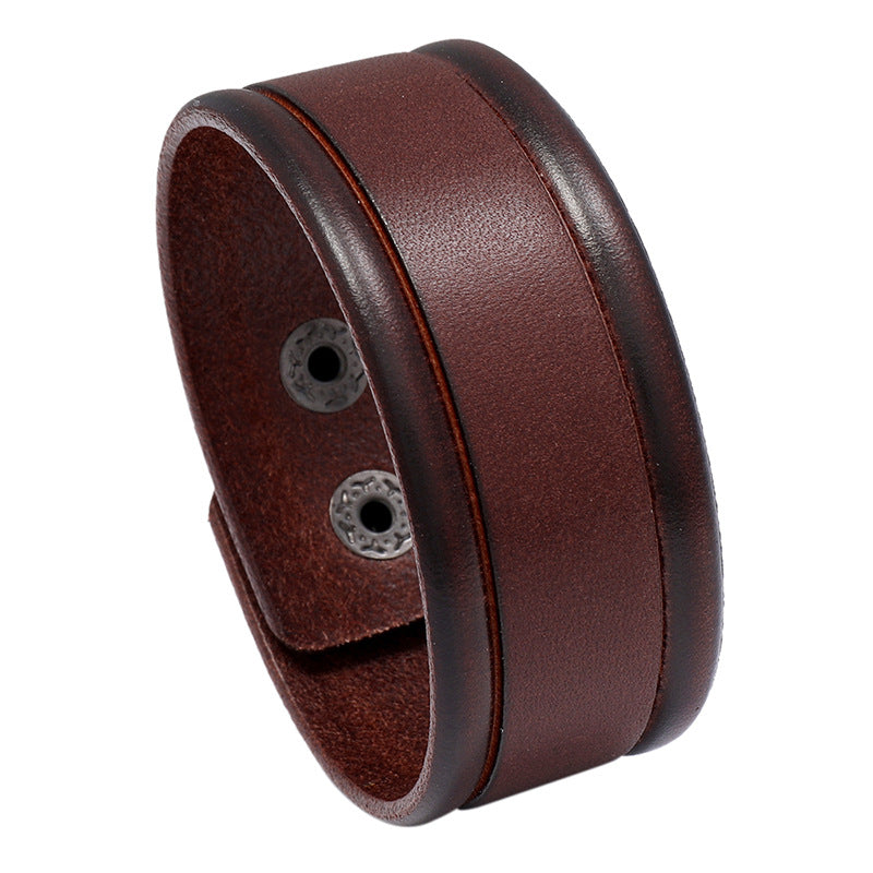 Accessories Simple Retro Cattle Leather Ornament Bracelets