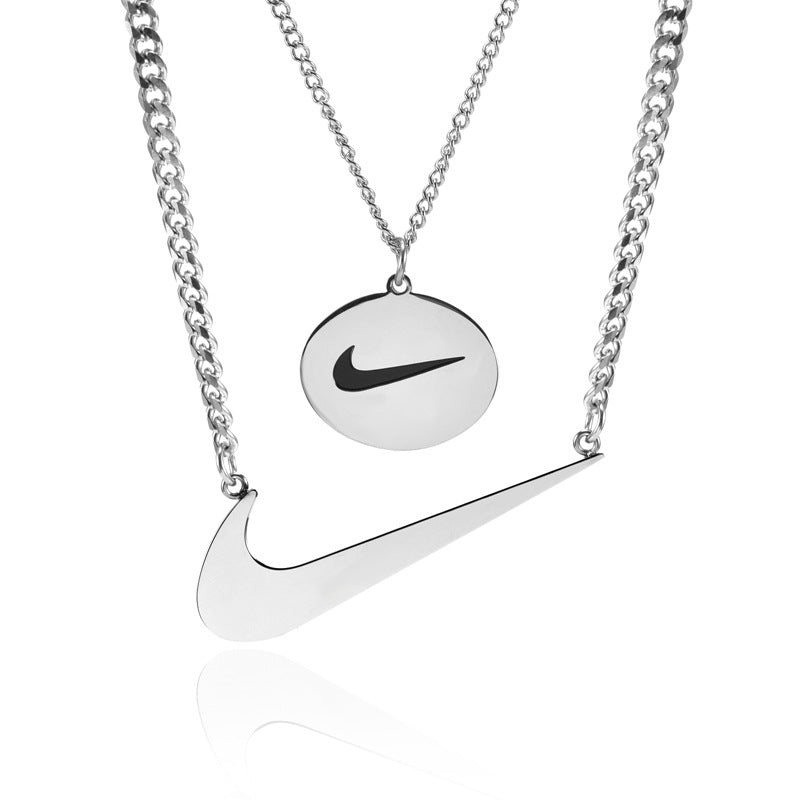 Personalized Hip Hop Fashion Hook Round Necklaces