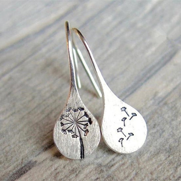 Women's Simple Retro Dandelion Personalized Fashion Item Earrings