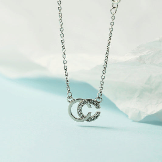 Women's Niche Design Pairs Light Luxury Letter Necklaces