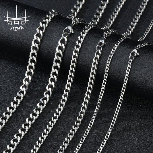 Women's & Men's Hip Hop Cuban Chain Street Fashion Necklaces