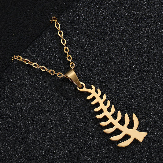 Fashion African Symbol Stainless Steel Titanium Necklaces