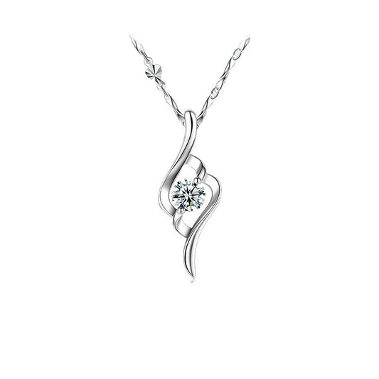 Women's The Arrow Of Love Football Sier Clavicle Chain Pendants