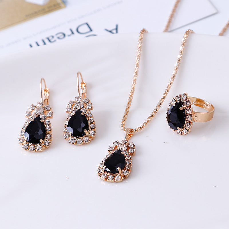 Jewelry Set Fashion Bridal Decoration Color Necklaces