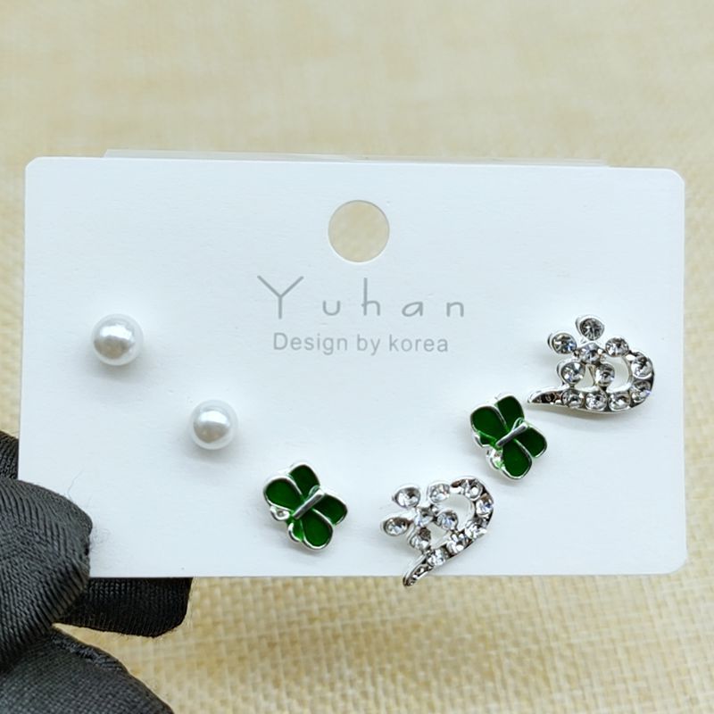 Women's Earings Set Combination Girlfriends For Korean Earrings