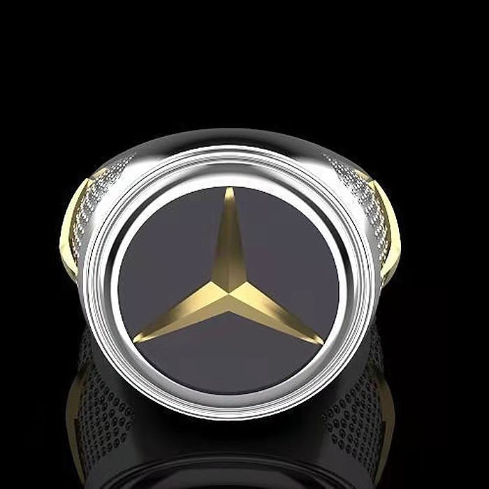 Men's Creative Personalized Car Punk Hip Hop Rings