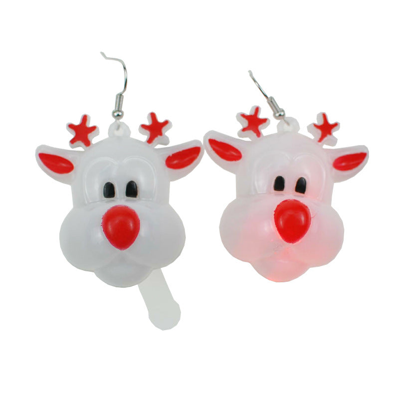 Sterling Sier Korean Style Premium Christmas Earrings