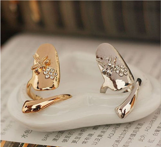 Nail Female Korean Fashion Temperament Jewelry Rings