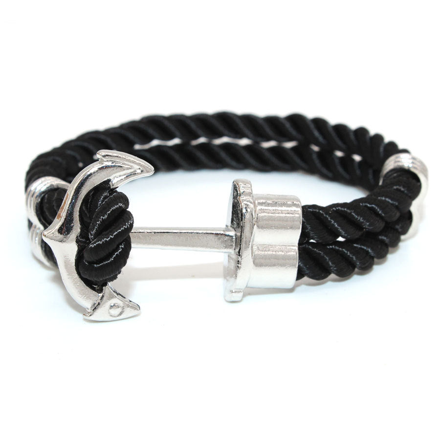 Colored Rope Anchor Chain Hook Couple Bracelet