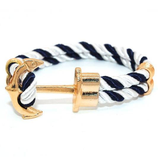 Colored Rope Anchor Chain Hook Couple Bracelet