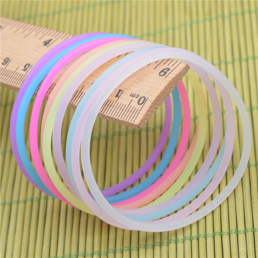 Fluorescent Color Luminous Activity Simple Korean Bracelets