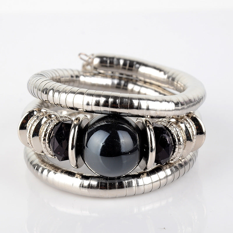 National Style Three Simple Handmade Spacer Bracelet