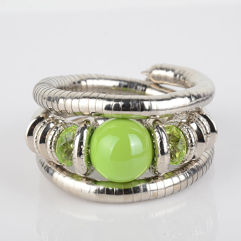 National Style Three Simple Handmade Spacer Bracelet