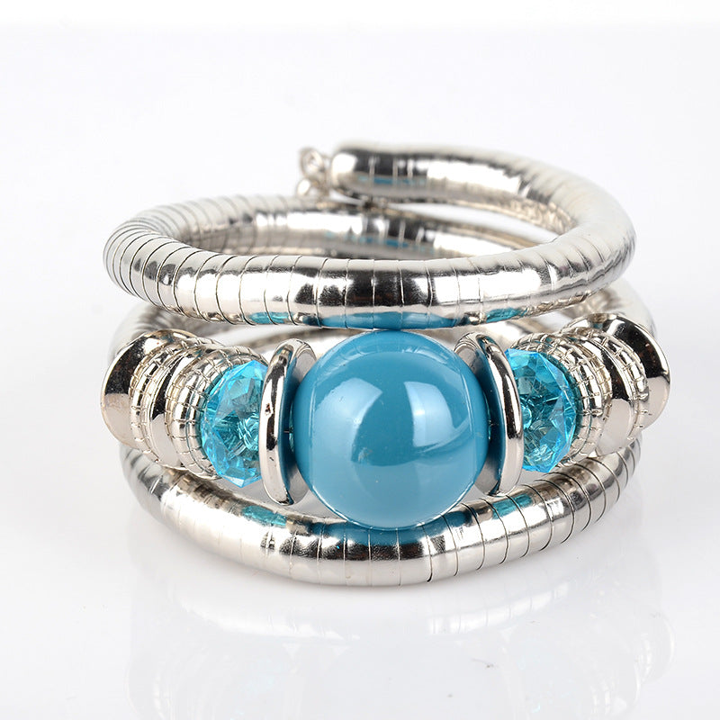 National Style Three Simple Handmade Spacer Bracelet