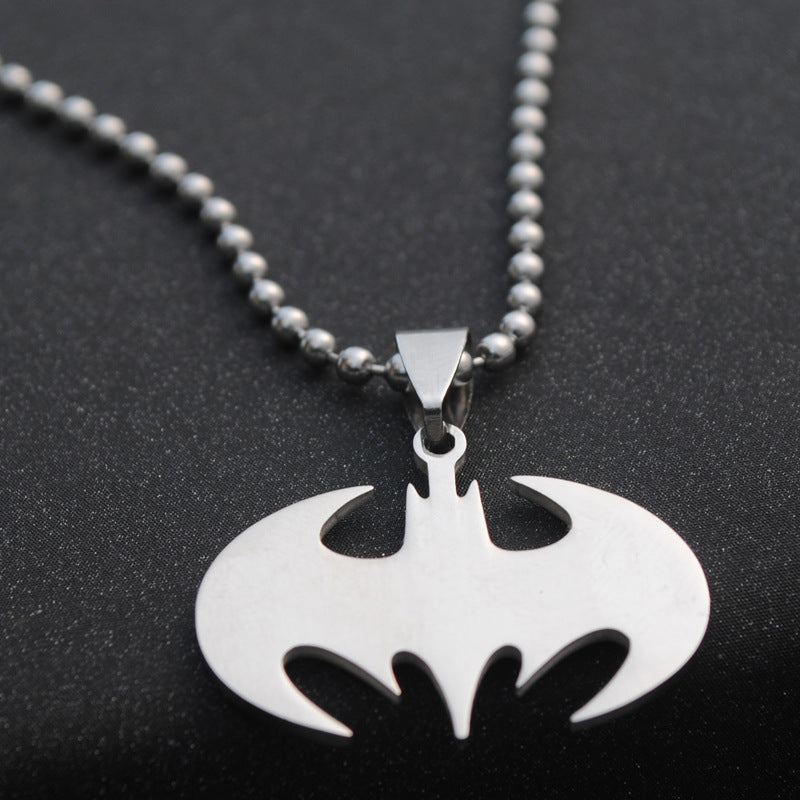 Women's & Men's Jewelry Titanium Steel Batman Stainless Fashion Pendants