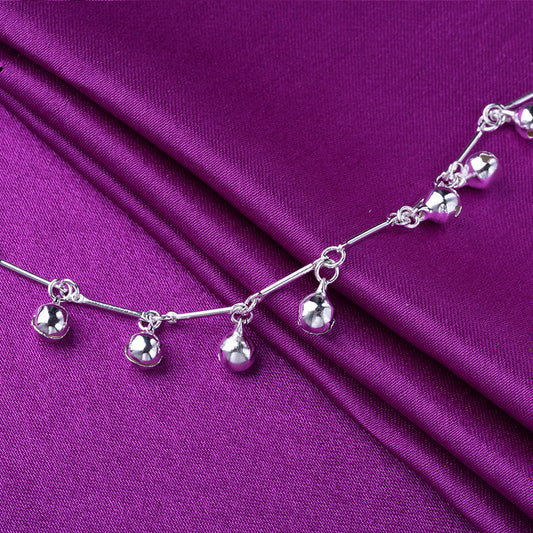 Women's Joint Little Bell Shape Handmade Plated Bracelets