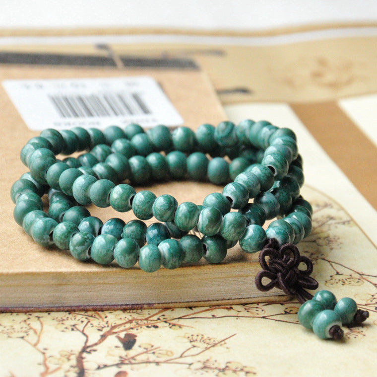 Style Ceramic Jewelry Beads Retro Three-circle Bracelets