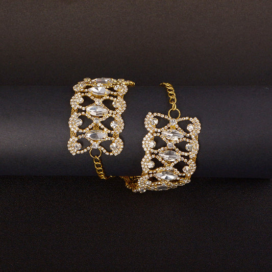 Short Diamond Claw Chain Pattern Full Necklaces