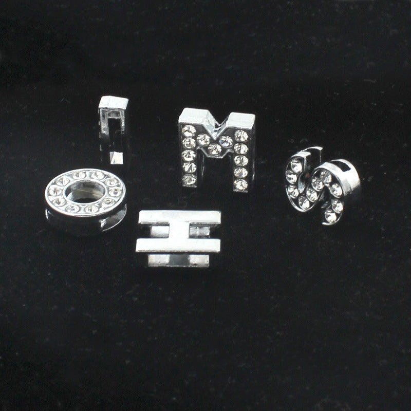 Letter Rhinestone Letters Diamond Accessories Jewellery Bracelets