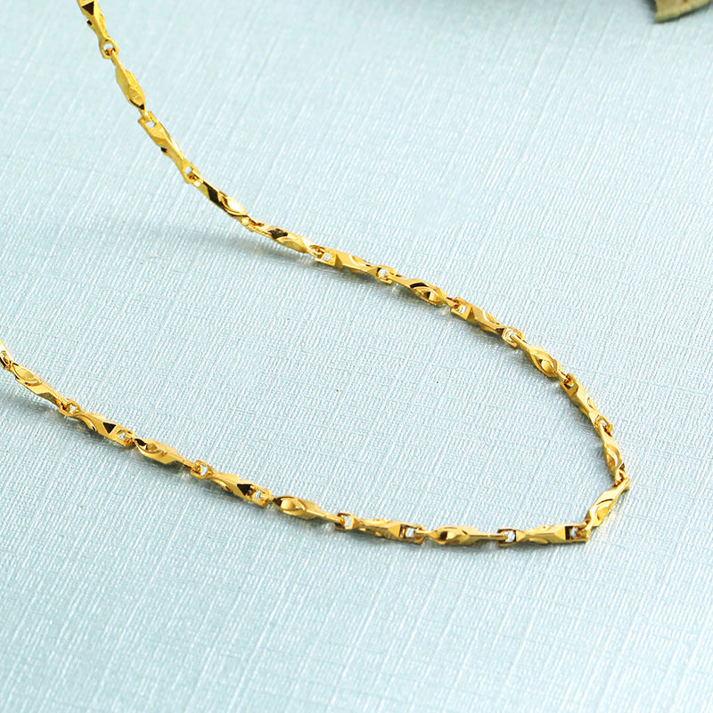 Women's Ornament No Color Fading High-grade Niche Clavicle Chain Necklaces