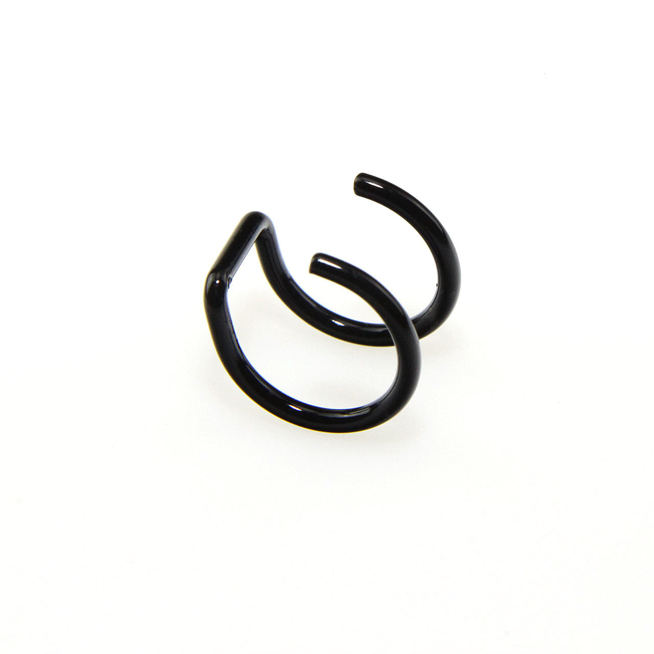 Simple Personality Stainless Steel Double Cartilage Titanium U-shaped Nasal Splint Rings