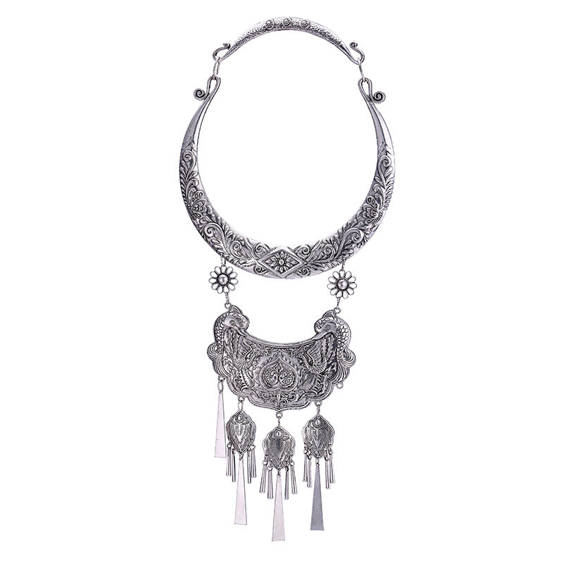 Yunnan National Style Miao Sier Sweater Chain Necklaces