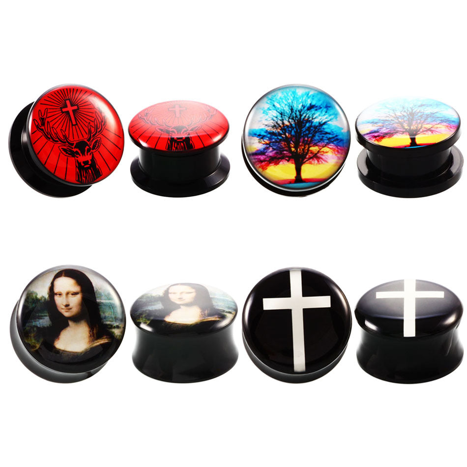 Body Ear Tunnels Plugs For Piercing Earrings