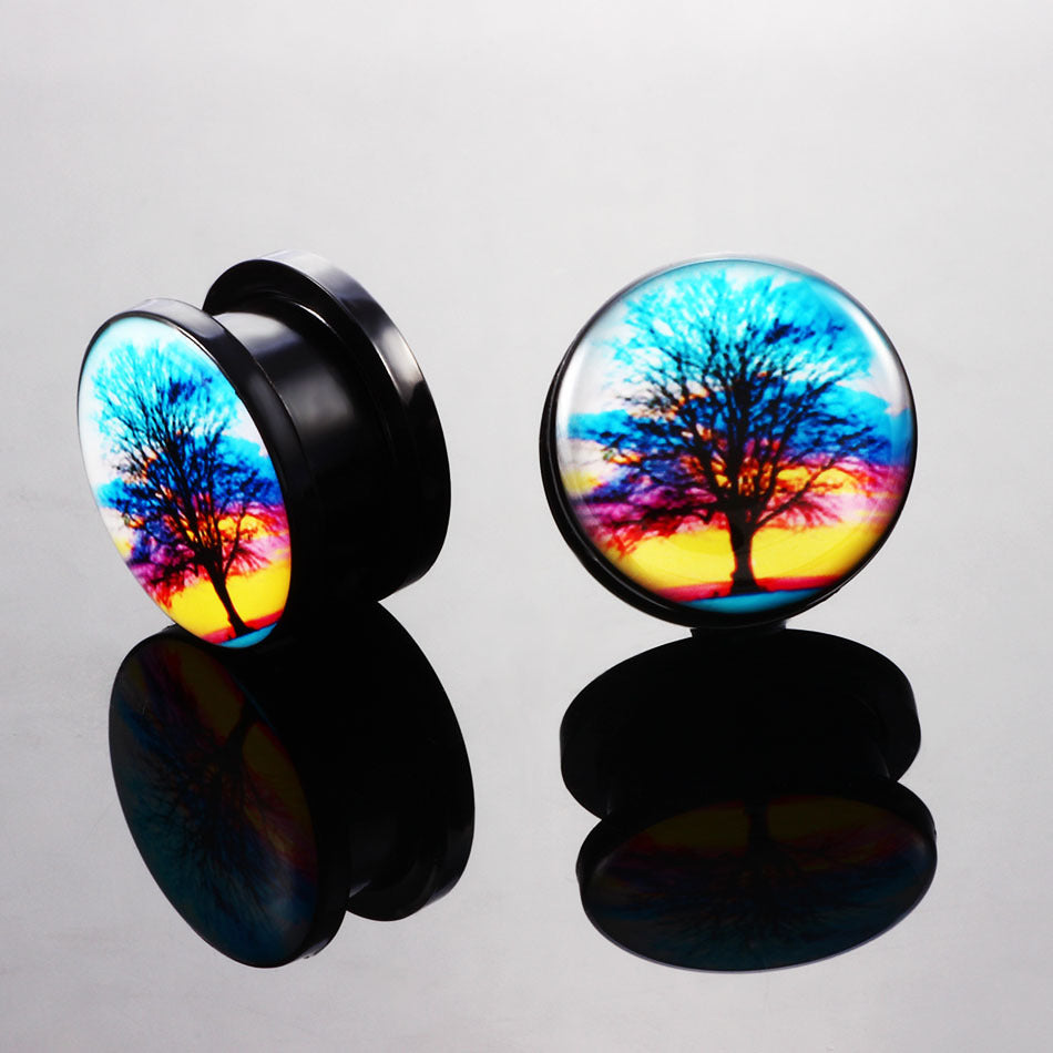 Body Ear Tunnels Plugs For Piercing Earrings