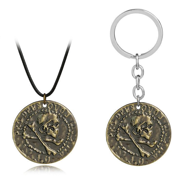 Hot Zinc Alloy Key Combination Sets Necklaces