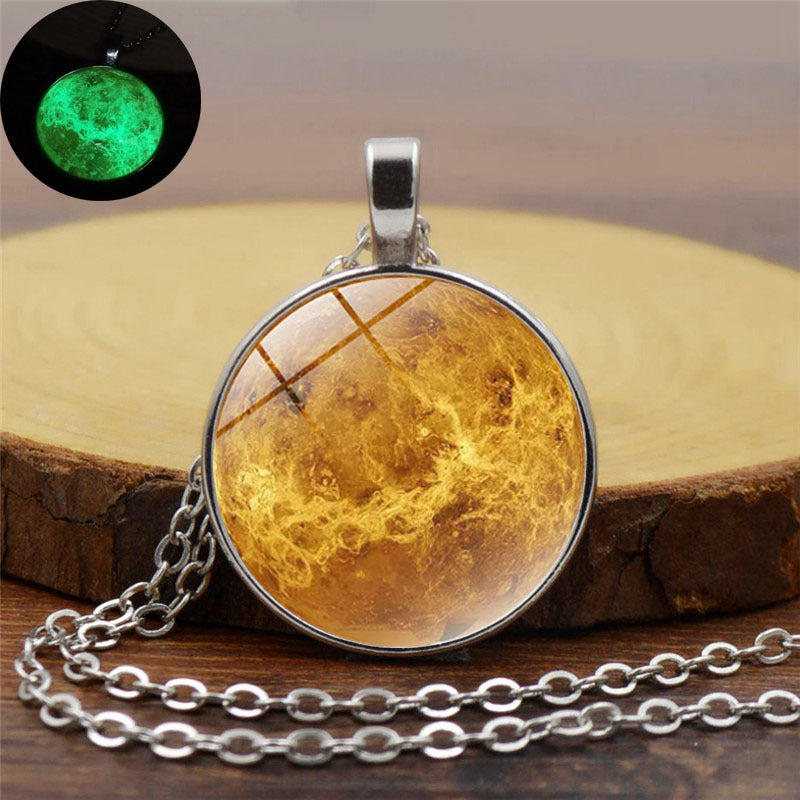 Noctilucent Female Jewelry Vintage Sweater Chain Necklaces