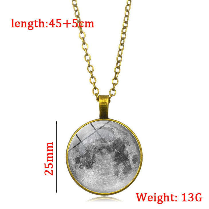 Noctilucent Female Jewelry Vintage Sweater Chain Necklaces