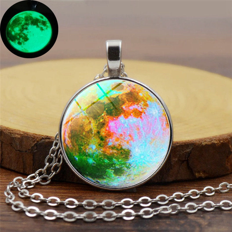 Noctilucent Female Jewelry Vintage Sweater Chain Necklaces