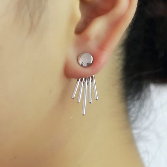 Geometric Ear Clips Fashionable All Match Earrings