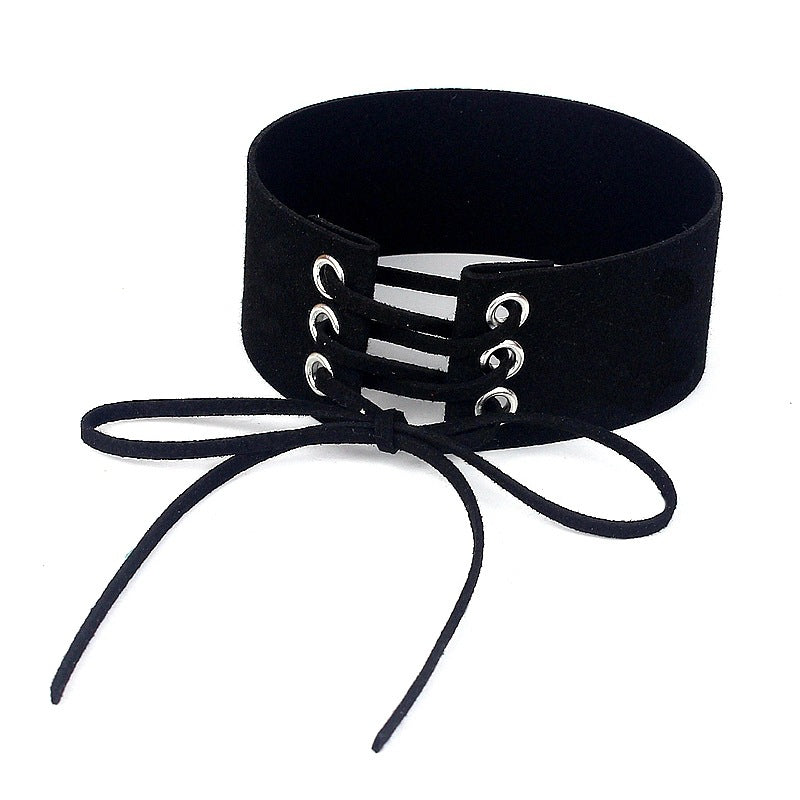 Personality Exaggerated Punk Sexy Binding Collar Necklaces