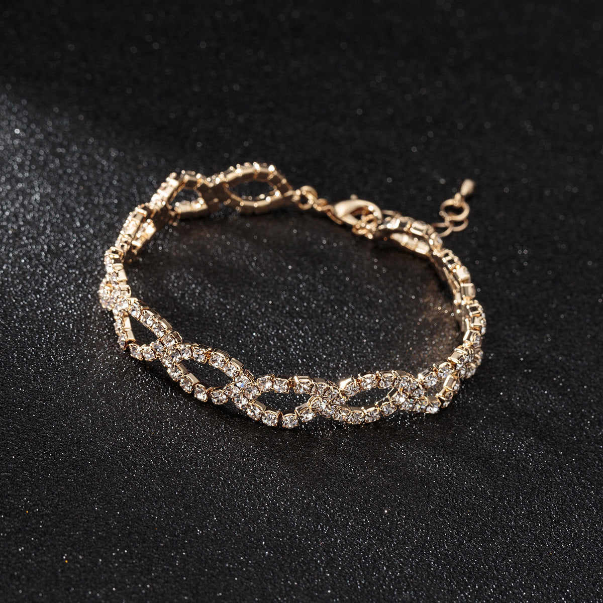 Women's Light Luxury Rhinestone Simple Graceful Hand Bracelets