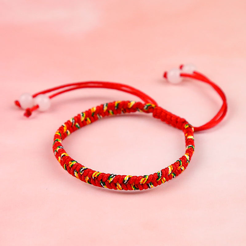 Boat Festival Colorful Rope Handmade Weaving Ethnic Bracelets