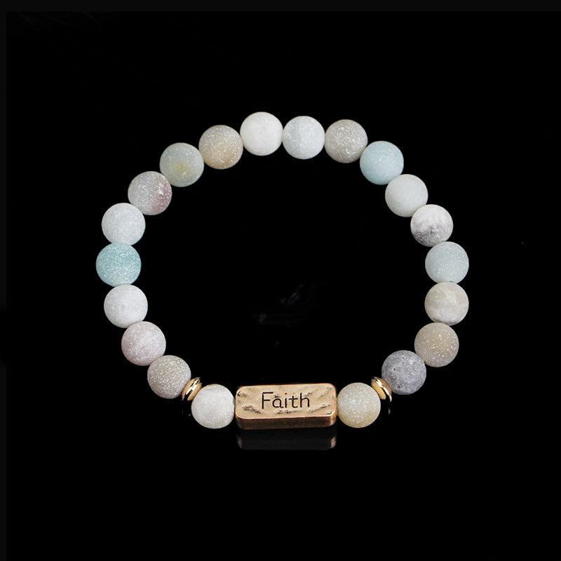 Natural Energy Yoga Colorful Stone Accessories Bracelets