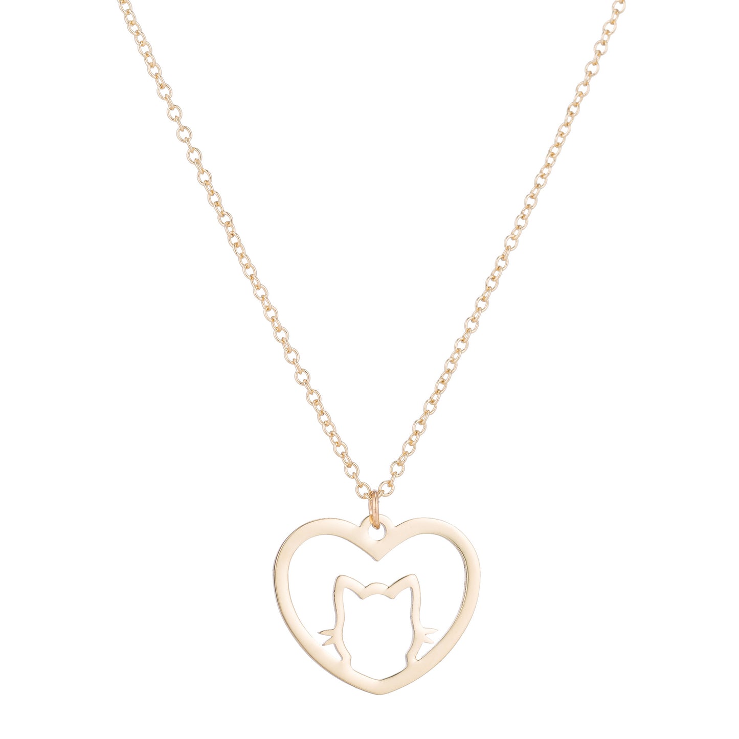 Stainless Steel Cute Small Animal Clavicle Necklaces