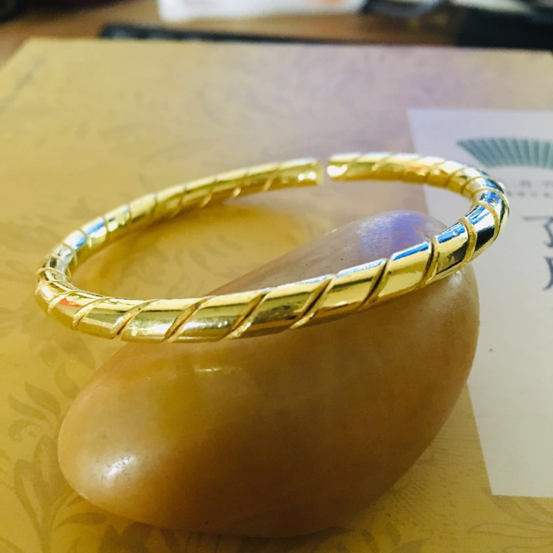 Fashion Twist Brass Love Interwoven Couple Hemp Bracelets