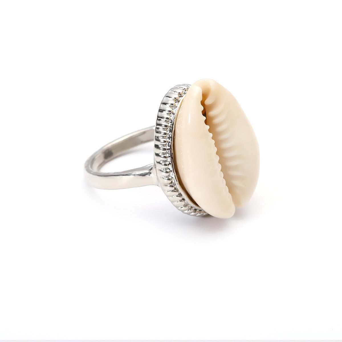 Simple Opening Ethnic Style Casual Creative Shell Rings