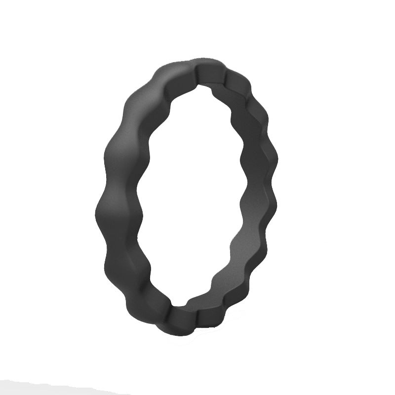 Three-color Group Silica Gel Yoga Outdoor Rings