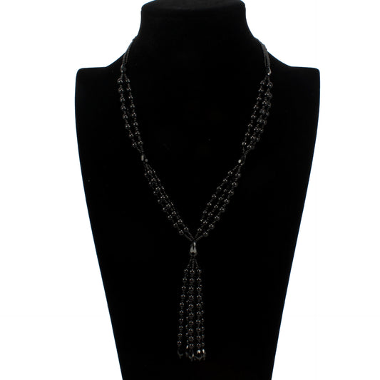 Women's Korean Bead Pearl Sweater Chain Long Necklaces