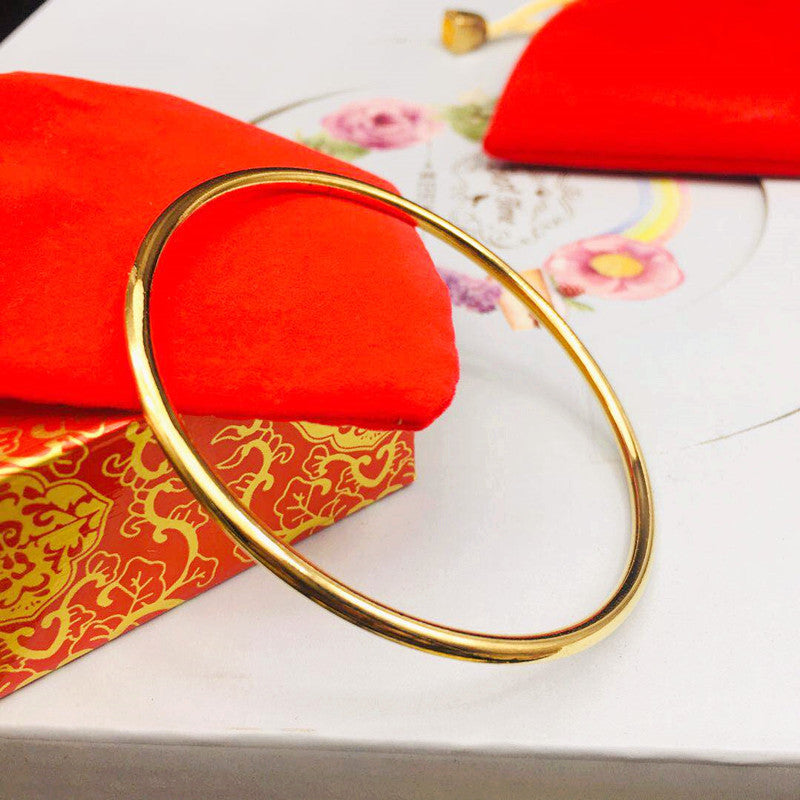 Car Colored Thread Korean Style Closed Bracelet