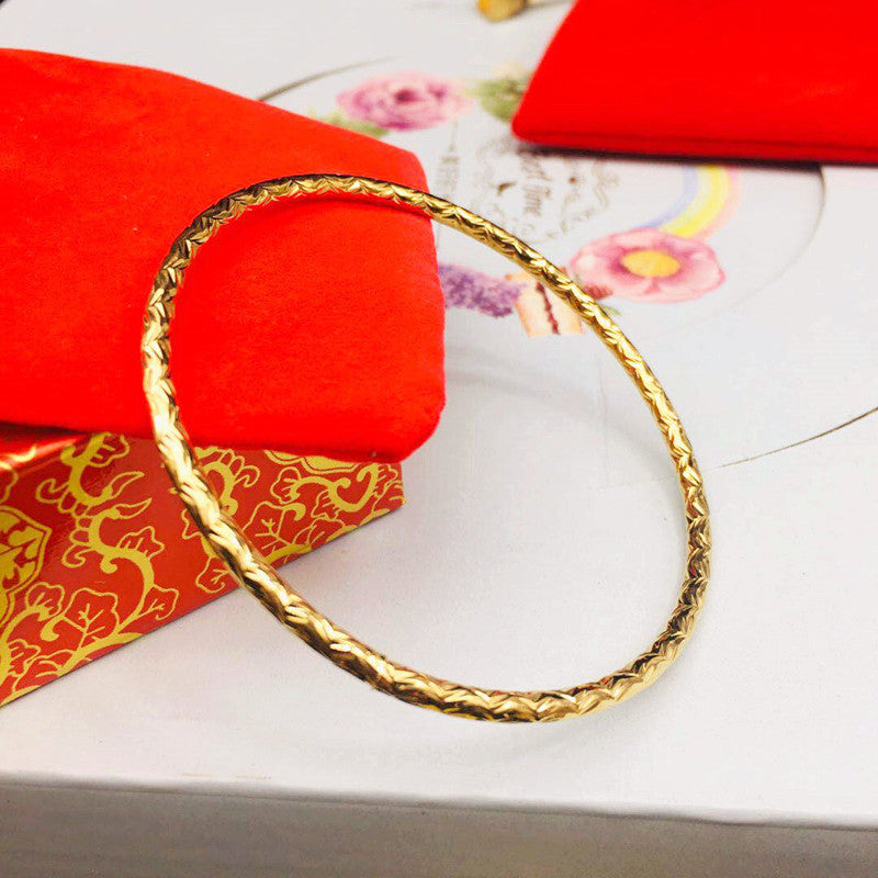 Car Colored Thread Korean Style Closed Bracelet