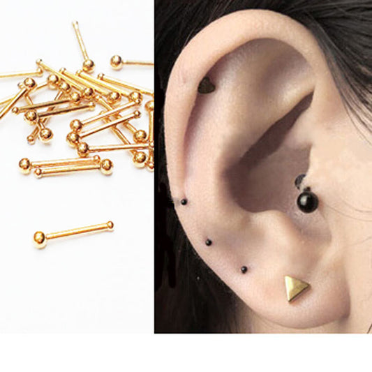 Korean Style Fashion Simple Titanium Steel Earrings