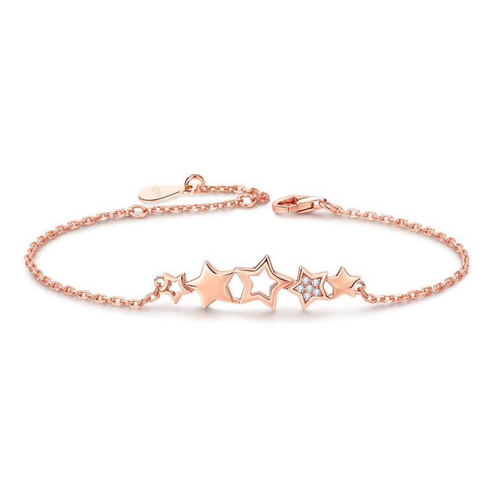 Stars Female Light Luxury Star High Sense Bracelets