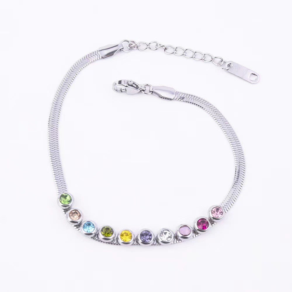 Stainless Steel Bead High-grade Fashion Simple Bracelets