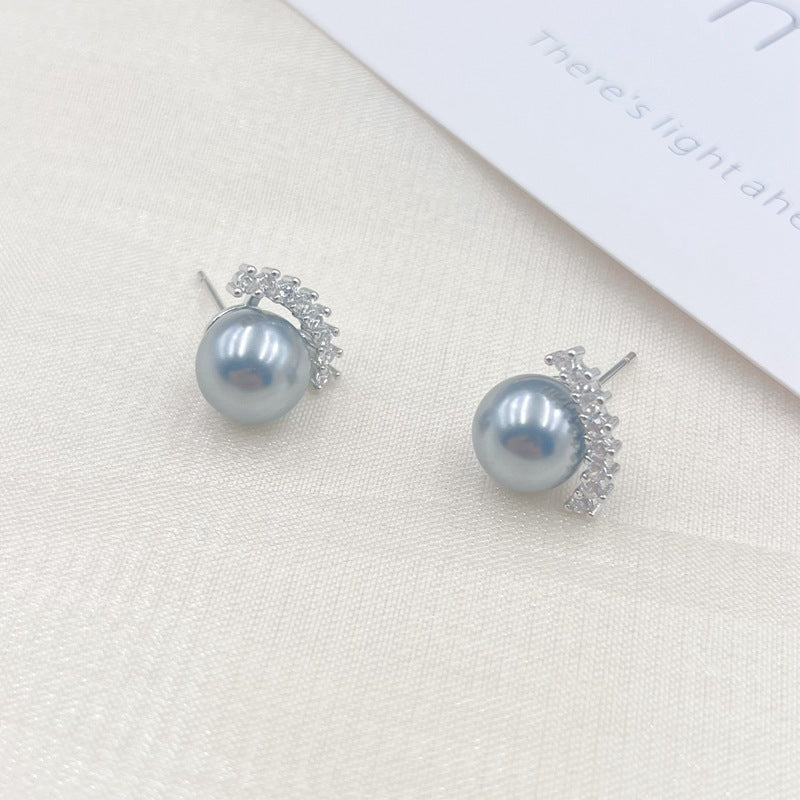 Women's Needle Simple Fashion Pearl For Trendy Earrings