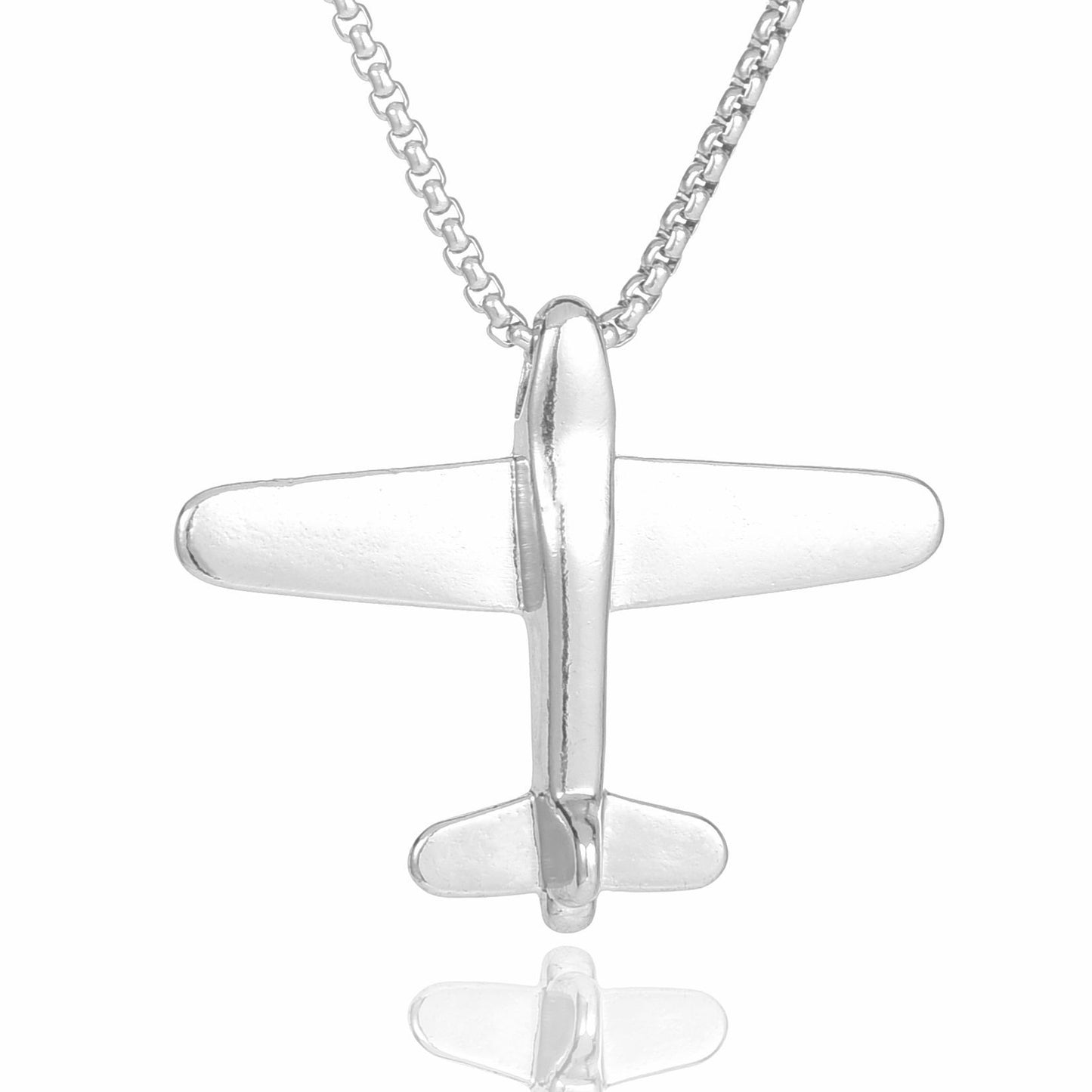 Women's & Men's Hip Hop Aircraft Retro Easy Matching Necklace